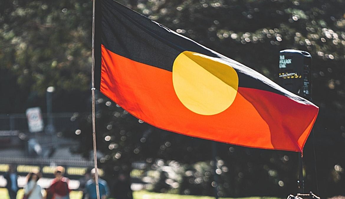 Aboriginal flag illustration
