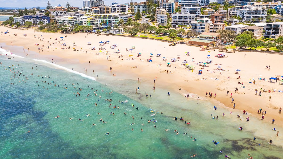 Visitors are enjoying the Sunshine Coast