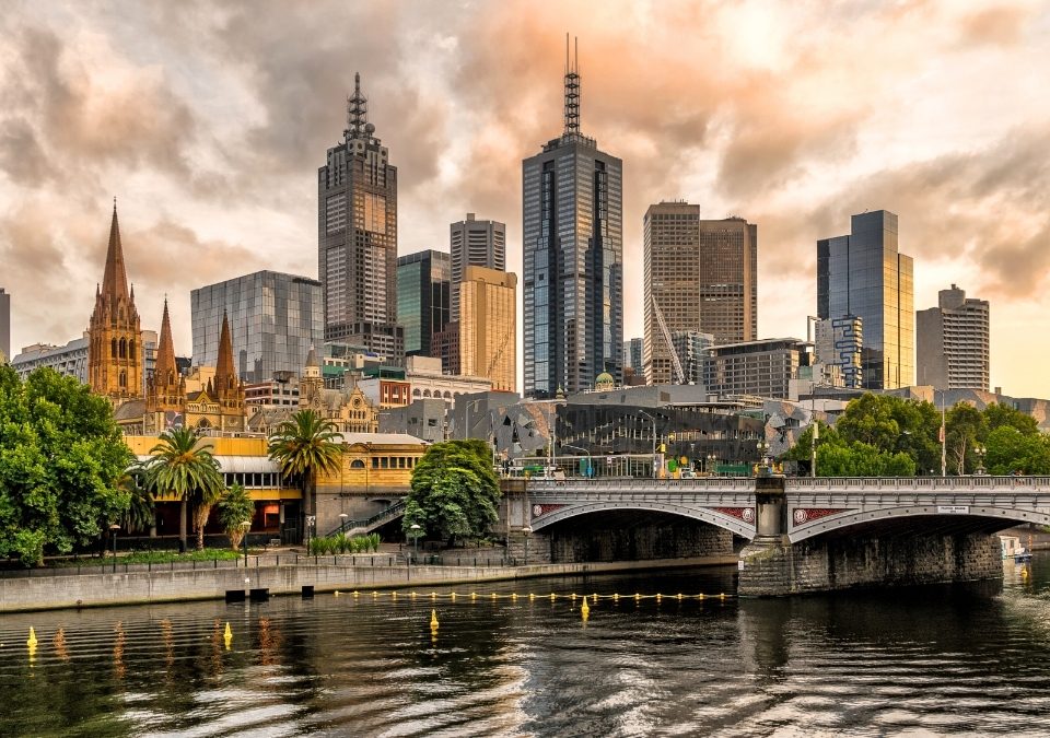 Melbourne City in Australia